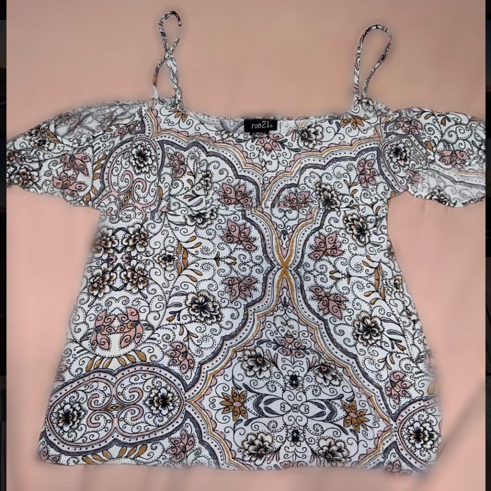 Cute Tank Off Shoulder